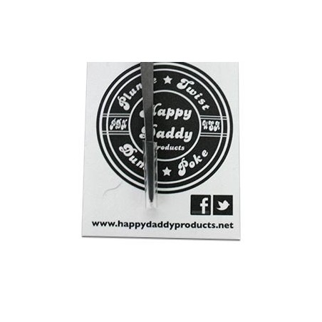 Dabbers Happy Daddy - Pipe pal en acier inox - Pointe