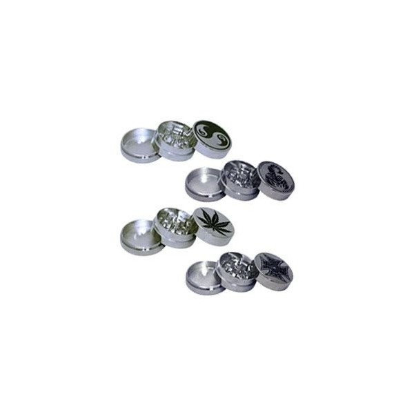 Grinder Arrondi en Métal - designs variés