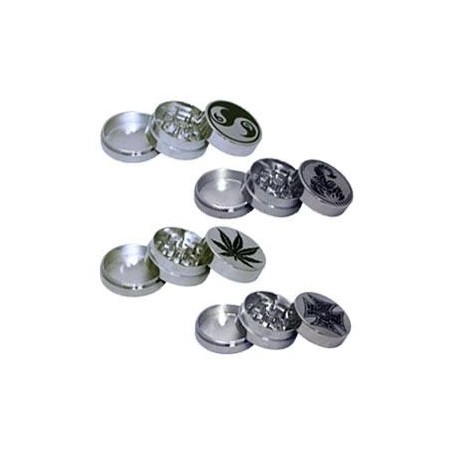 Grinder Arrondi en Métal - designs variés