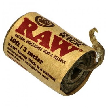 Raw Hemp Wick (Mèche en chanvre)