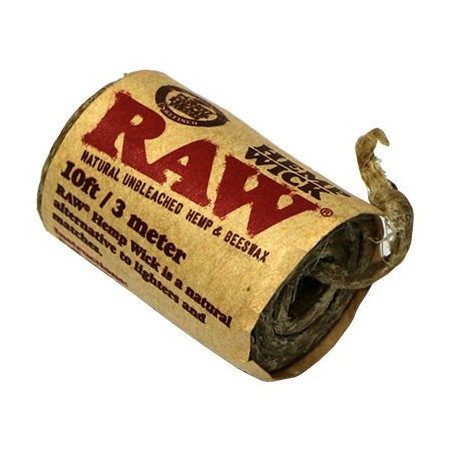 Raw Hemp Wick (Mèche en chanvre)