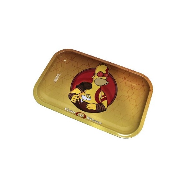 Plateaux pour fumeur Smoke Arsenal - Homer god of weed