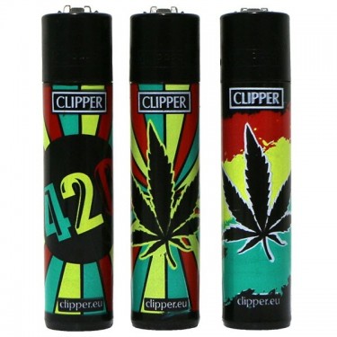 Briquet Clipper - Feuille 420