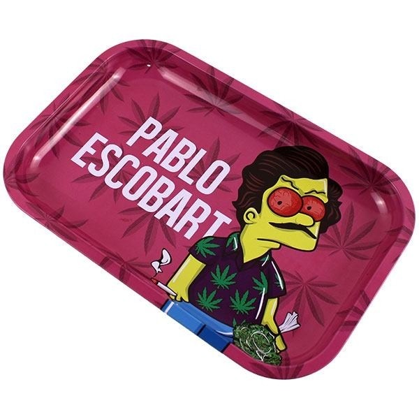 Plateaux pour fumeur Smoke Arsenal - Escobart rose