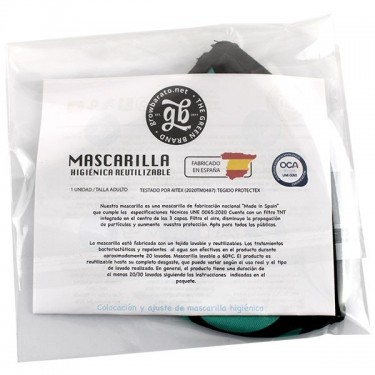Masques GB The Green Brand