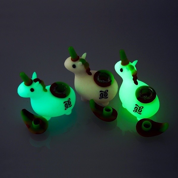 Pipe Licorne Fluorescente GB