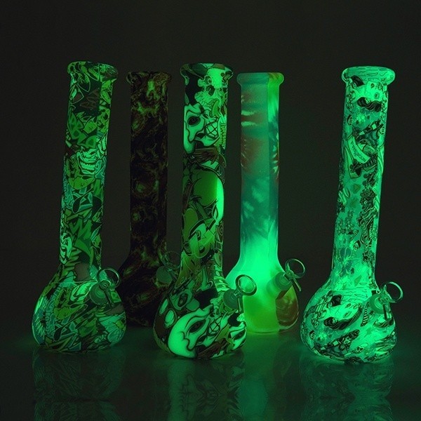 Bong Fluorescent en Silicone XL