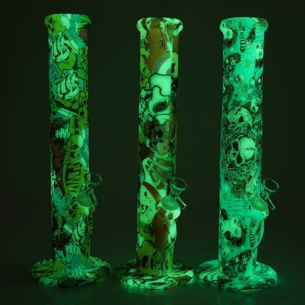 Bong Fluorescent en Silicone XL