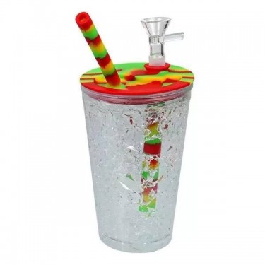 Summer Cooling Kit Freeze Cooiling Cup rouge vert et jaune