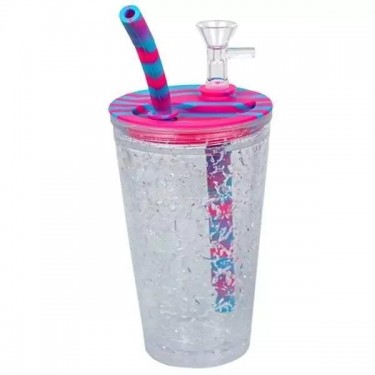 Summer Cooling Kit Freeze Cooiling Cup mauve et bleu