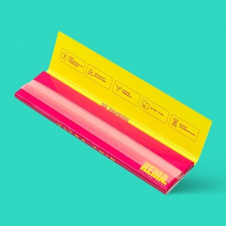 Feuilles à Rouler King Size Slim Rose Kema