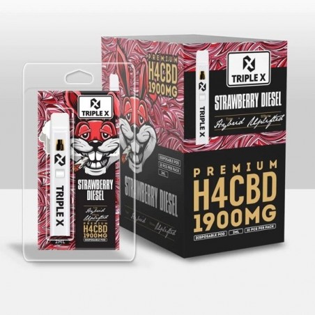 Pod jetable H4CBD Triple X Strawberry Diesel Acan