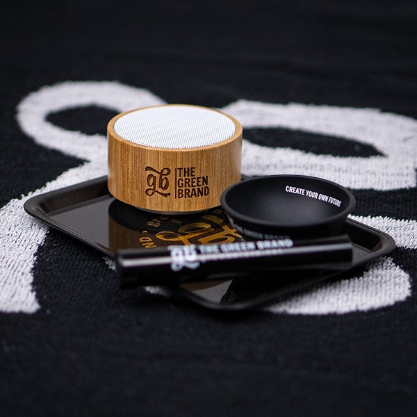 Enceinte et merchandising GB