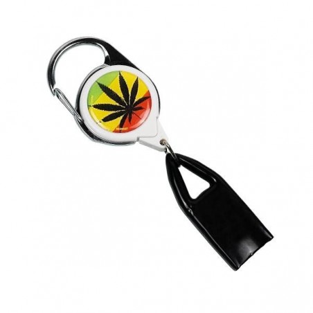 Porte-Briquet Extensible feuille rasta