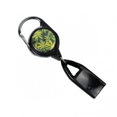 Porte-Briquet Extensible feuilles vertes