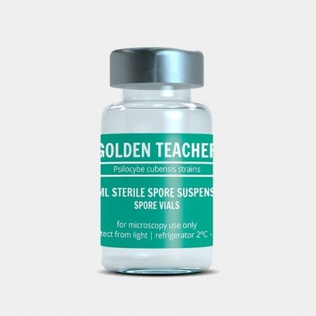 Flacon de Spores Golden Teacher