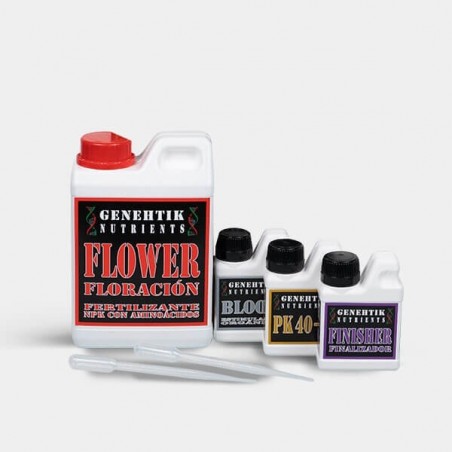 Pack d'engrais de floraison de Genehtik - Grow Barato