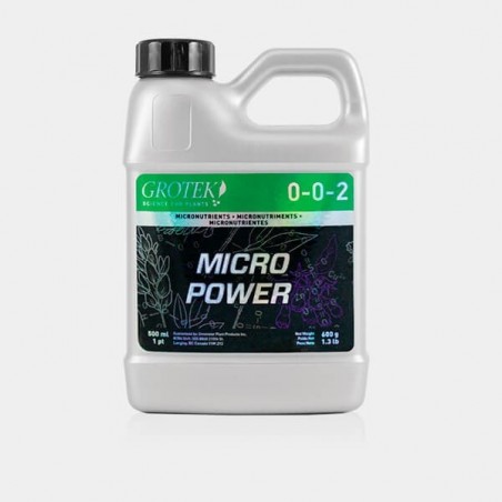 Micro Power Grotek Organics micronutriments - Grow Barato