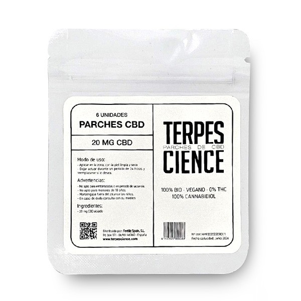 Patchs CBD arrière