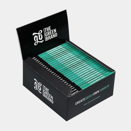 Feuilles à rouler Long Slim GB Organique - GB The Green Brand