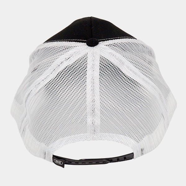 Casquette trucker Logo GB The Green Brand blanc