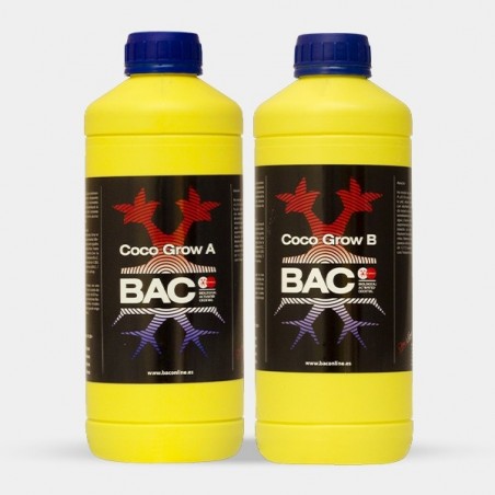 Coco Grow A+B de BAC pour substrat coco - Grow Barato