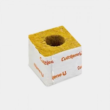 Cube de laine de roche 75 x 75 x 58 mm - Grow Barato