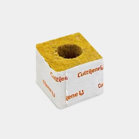 Cube de laine de roche 75 x 75 x 58 mm - Grow Barato