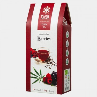 Infusion CBD 3 % Fruits des Bois - GB The Green Brand