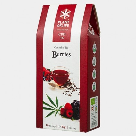 Infusion CBD 3 % Fruits des Bois - GB The Green Brand
