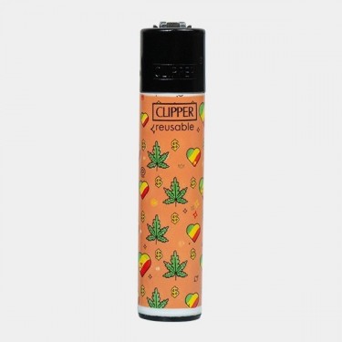 Briquet Clipper Leaf Pattern 4