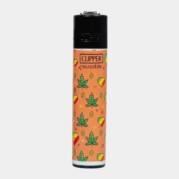 Briquet Clipper Leaf Pattern 4