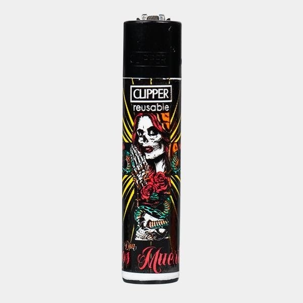 Briquet Clipper She Skull
