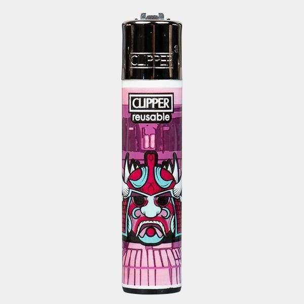 Briquet Clipper Samurai Masks