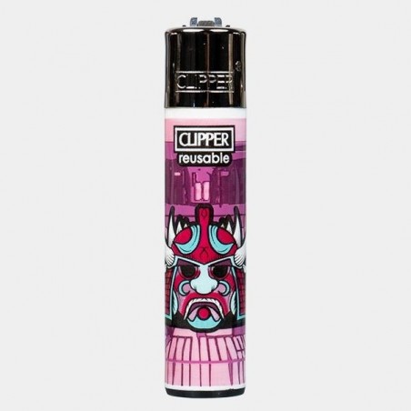 Briquet Clipper Samurai Masks - GB The Green Brand