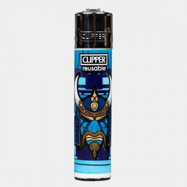 Briquet Clipper Samurai Masks