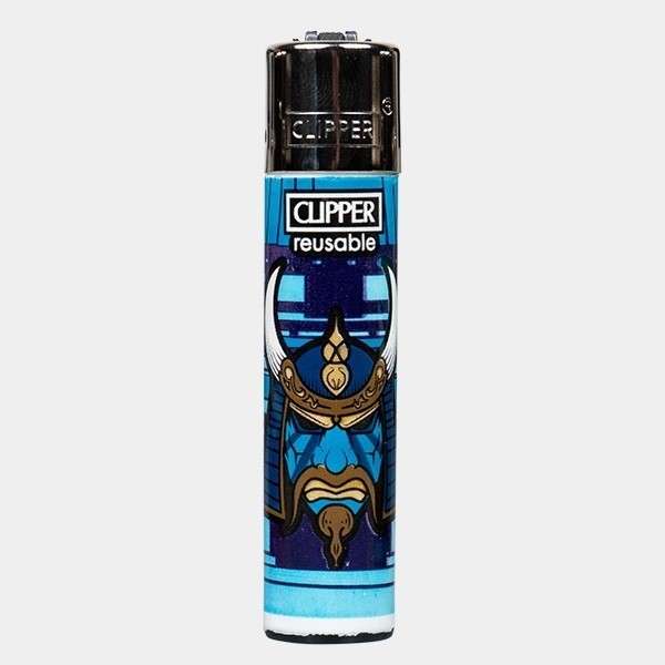 Briquet Clipper Samurai Masks
