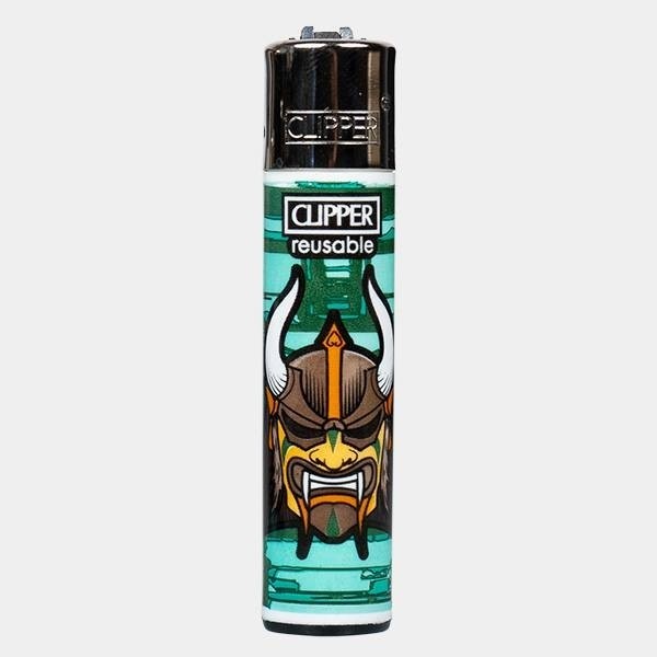 Briquet Clipper Samurai Masks