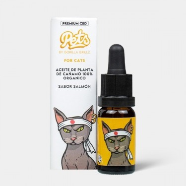 Huile de CBD pour Chats Gorilla Grillz - GB The Green Brand