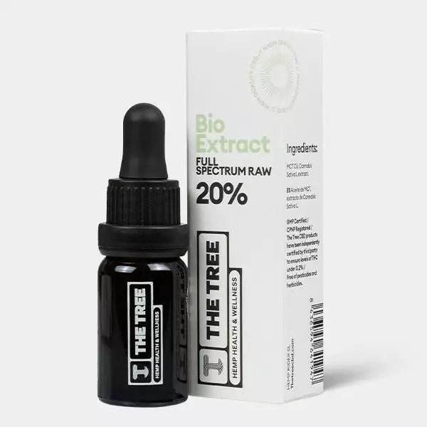 Voir Huile CBD Raw 20 % The Tree - GB The Green Brand