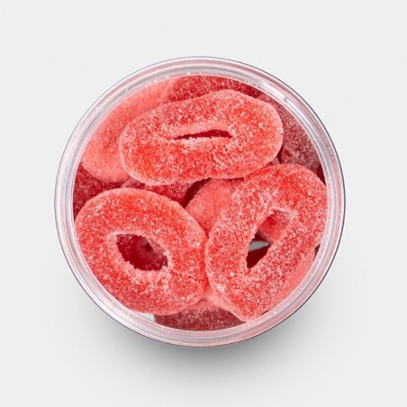 Bonbons CBD GB 'Strawberry Cake' ouvert
