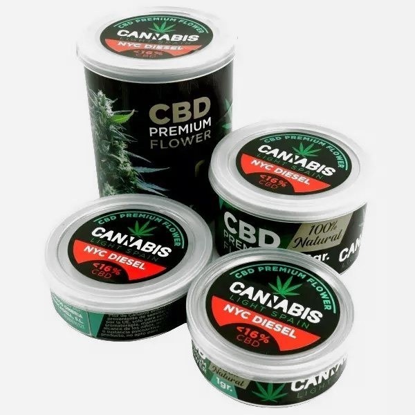 Fleurs de chanvre Cannabis Light Spain NYC Diesel