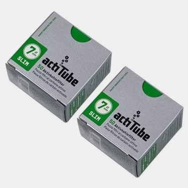Pack Filtres ActiTube Slim 50 x 2 - GB The Green Brand