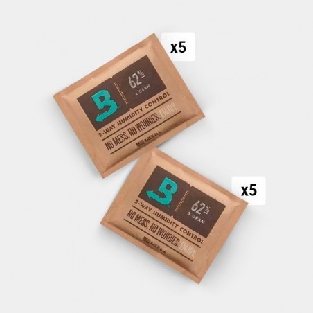 Pack Boveda 62 % Régulateur de l'humidité- GB The Green Brand