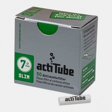 Pack Filtres ActiTube Slim 50 x 4 - GB The Green Brand