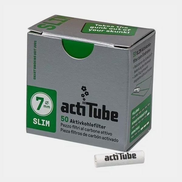 Pack Filtres ActiTube Slim 50 x 6 - GB The Green Brand