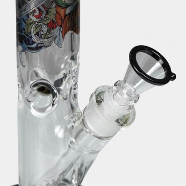 Bong avec mallette Ronin et Geisha Black Leaf - GB The Green Brand