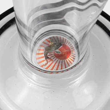 Bong avec mallette Ronin et Geisha Black Leaf - GB The Green Brand