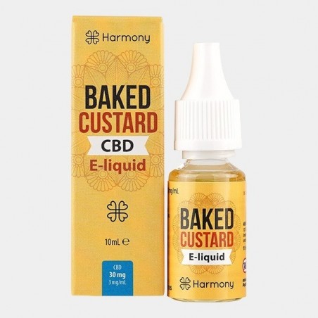 Baked Custard CBD Harmony E-Liquid Vaporisateurs -  GB The Green Brand