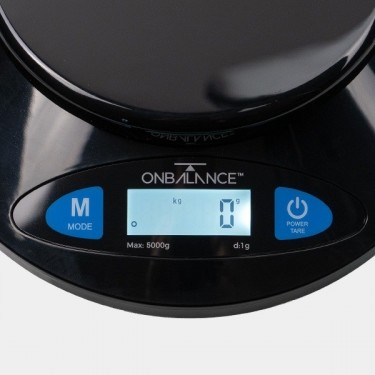 Boutons et écran de la balance KB-5000 On Balance